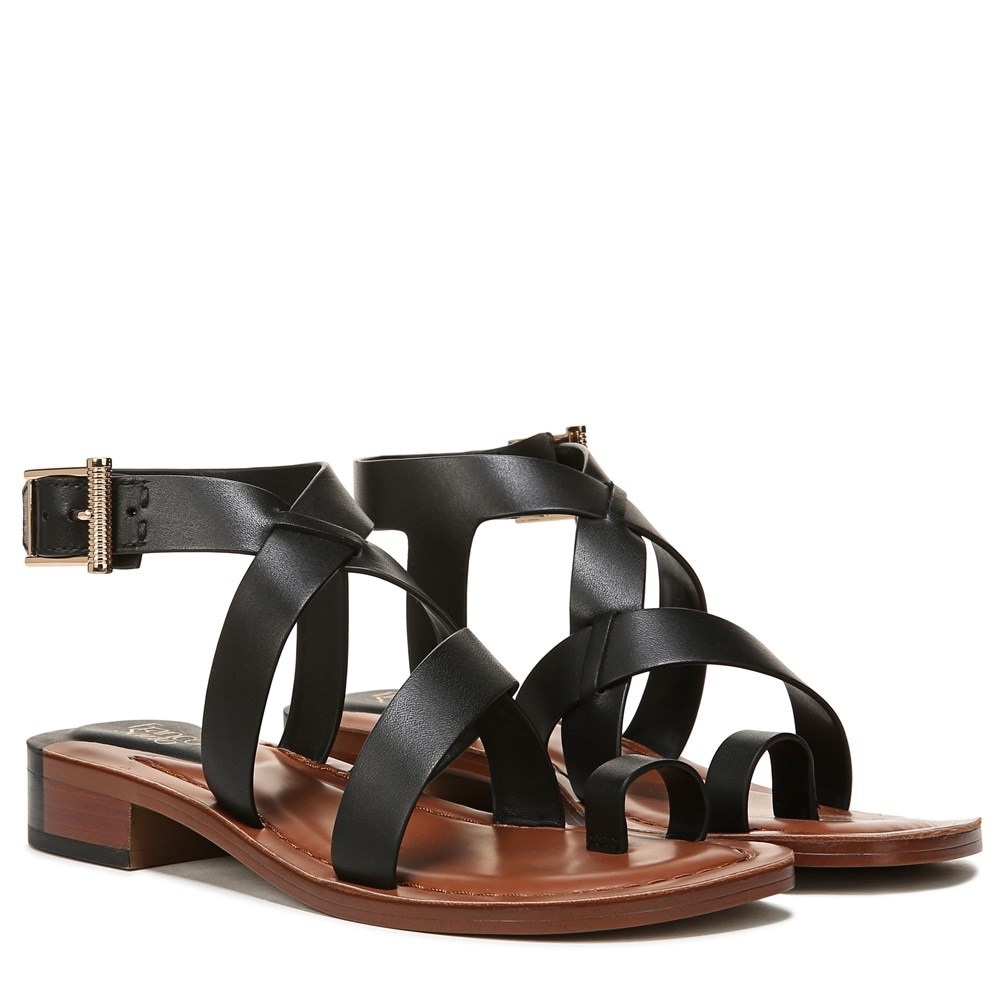 Franco Sarto Ina Strappy Leather Sandal Size 6 NWOB